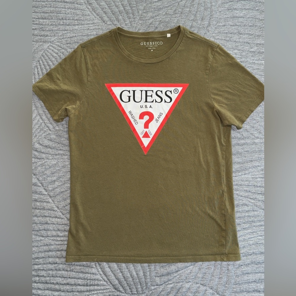 GUESS logo unisex T-Shirt